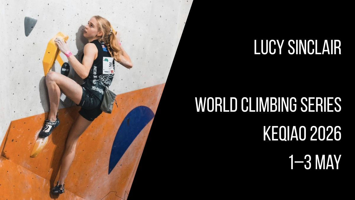 Lucy Sinclair on the world stage in Keqiao